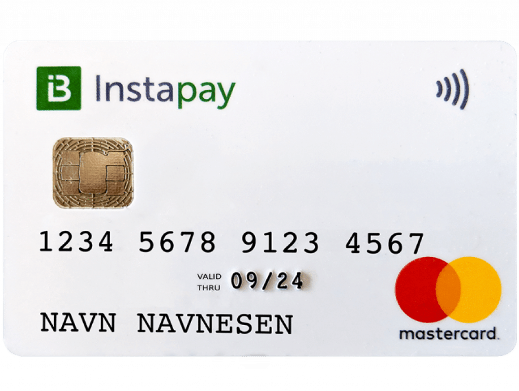 Instapay Mastercard – kredittkort fra Instabank (visuelt kort)