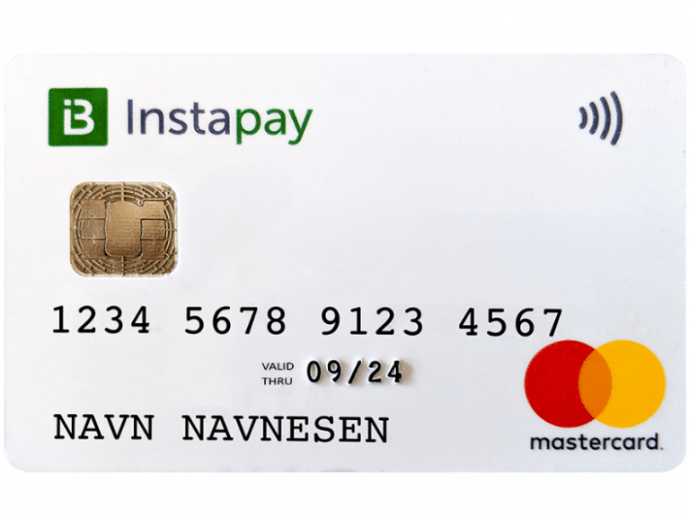 Instapay Mastercard – kredittkort fra Instabank (visuelt kort)